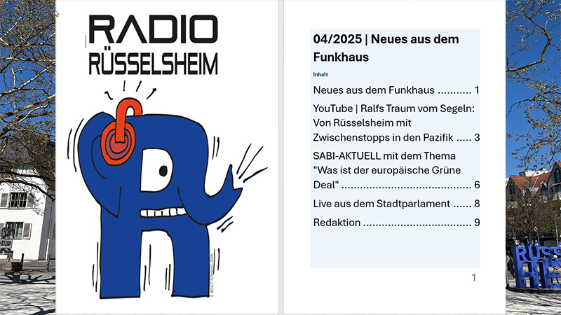 Neues aus dem Funkhaus 03 2025