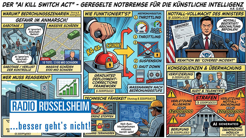 Der neue US "AI Kill Switch Act"